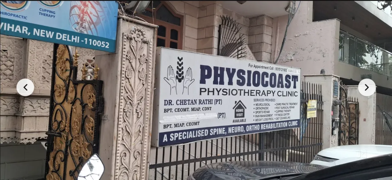 PhysioCoast Physiotherapy & Chiropractic Clinic in Ashok Vihar