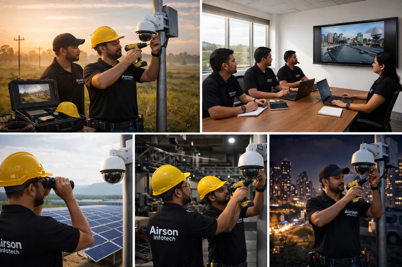 Airson infotech CCTV SURVEILLANCE SYSTEM