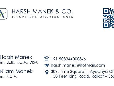 Harsh Manek & Co. -  Best CA in Rajkot | Accounting, GST & Income Tax Experts