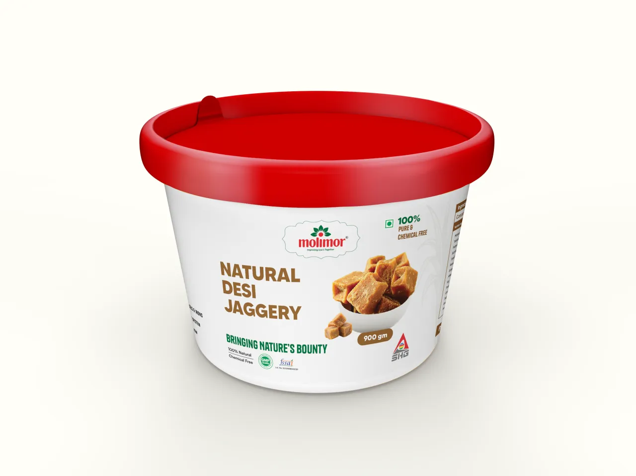 Molimor Natural Desi Jaggery 900gm