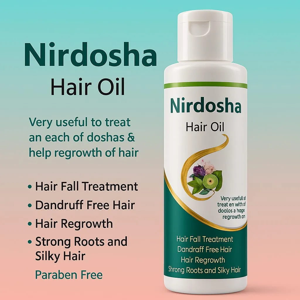 Nirdosha Hair Oil for Hair Fall.