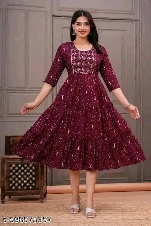 Trendy Long gown for women & Girls