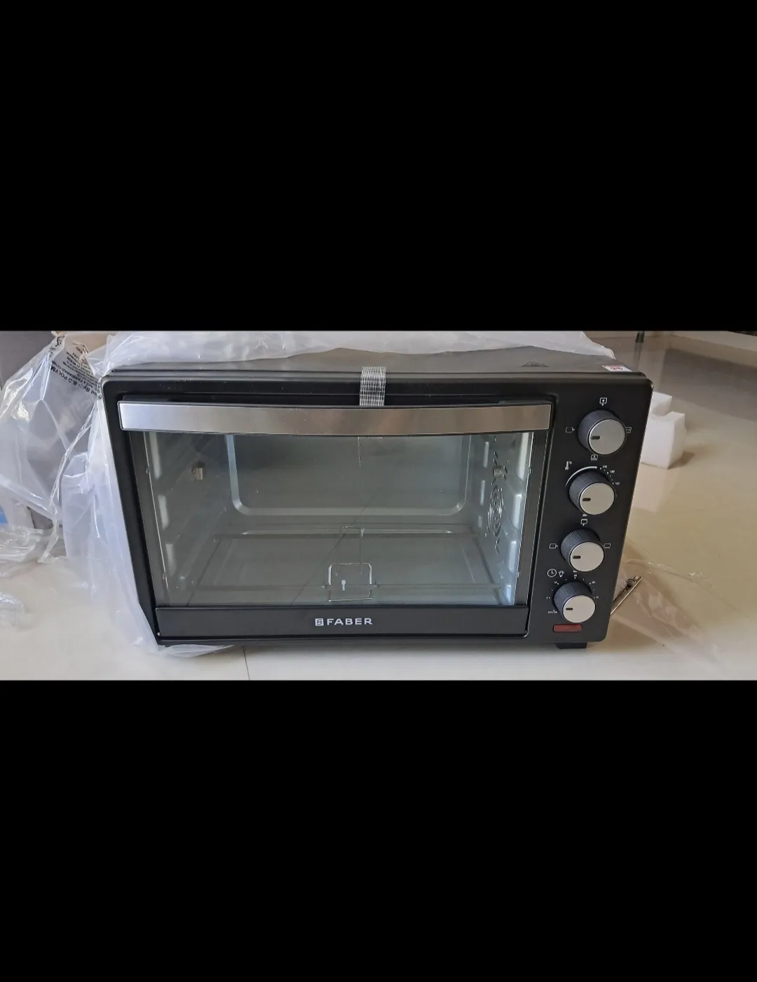 Oven with microwave