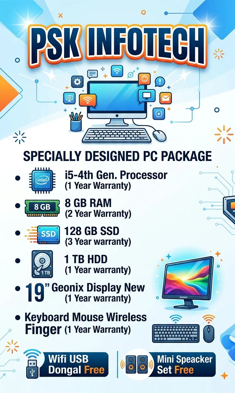 Computer Set for Home and Office