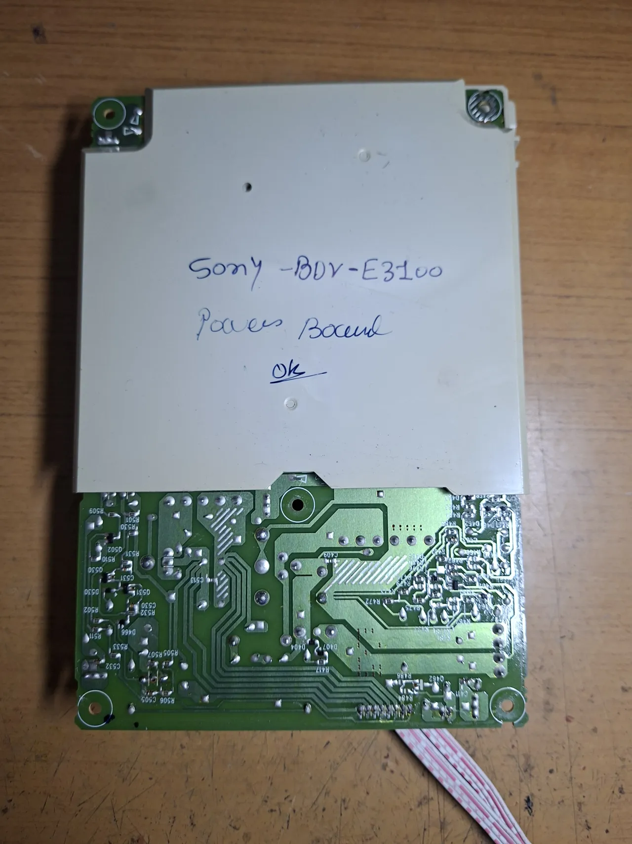 Sony Blueray Player BDV E3100 PARTS