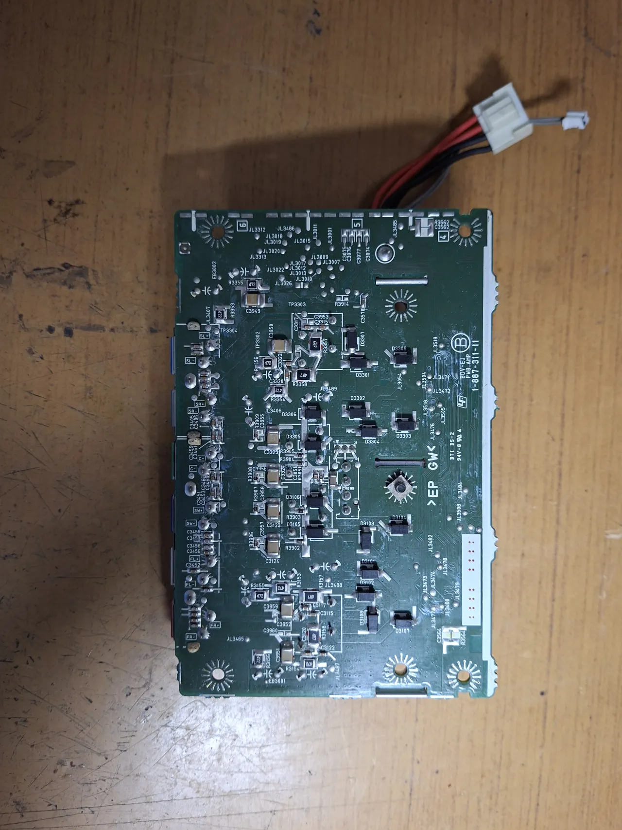 Sony Blueray Player BDV E3100 PARTS