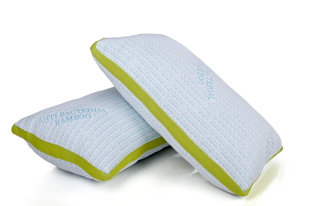 Eesysoft Antibacterial Bamboo pillow 17x27 (Ultra soft) [set of 2]