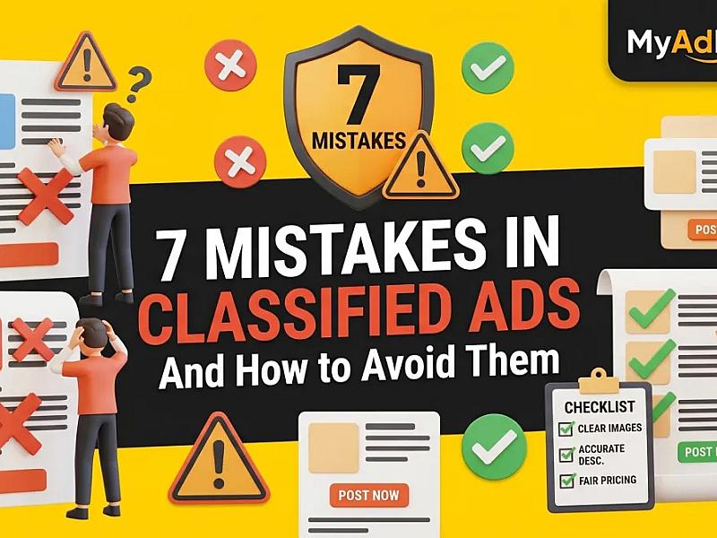 7 Mistakes People Make When Posting Classified Ads (And How to Avoid Them)