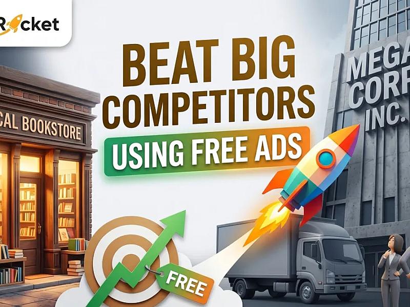 How Local Businesses Can Use Free Ads to Beat Bigger Competitors