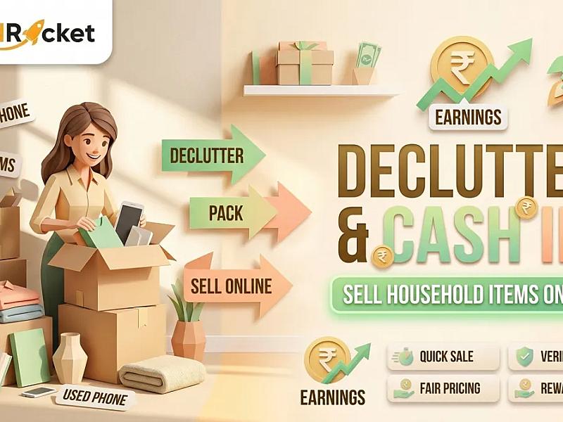 Declutter and Cash In: The Step-by-Step Guide to Selling Household Items Online