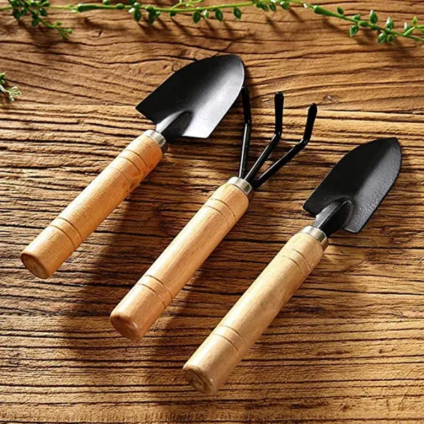 Gardening tools wooden
