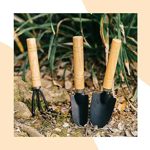 Gardening tools wooden