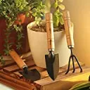 Gardening tools wooden