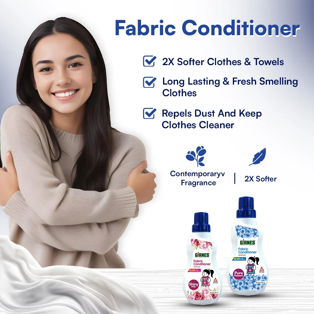 Girnes Shiny Pink fabric Conditioner 500ml