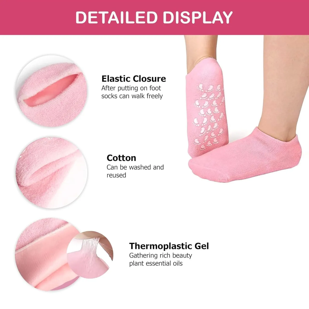 Spa gel socks (Pack of 1 )