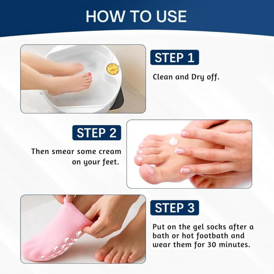 Spa gel socks (Pack of 1 )