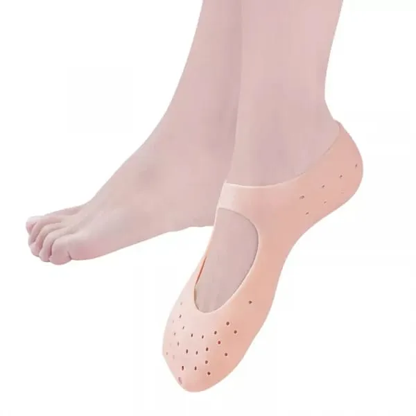 Silicon full heel socks