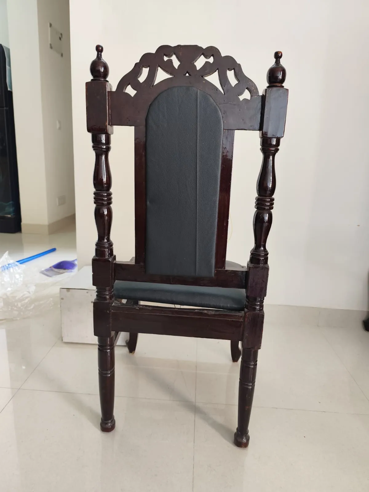 Teak(sag) wood sofa , Dinning table with 6 chair