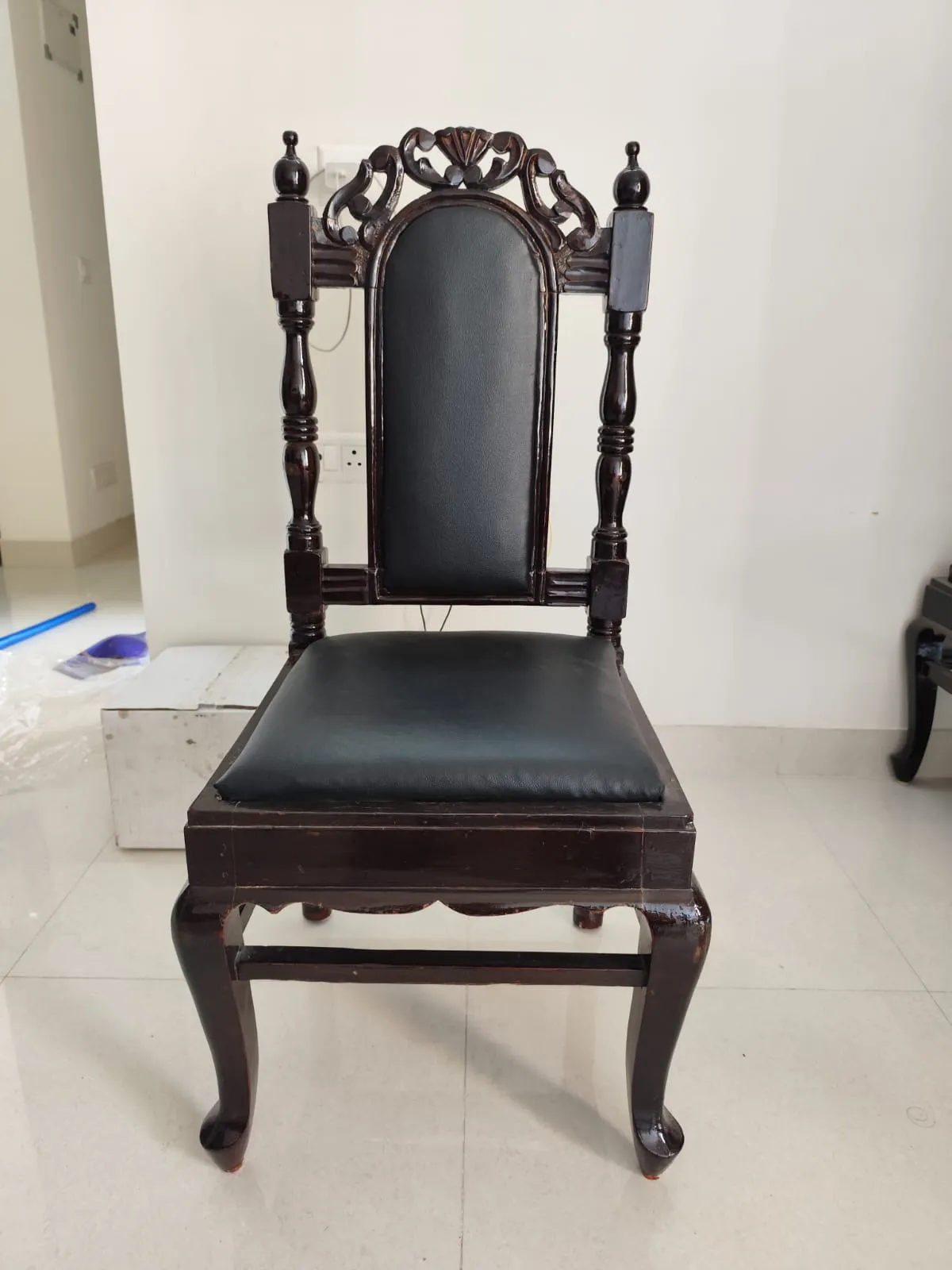 Teak(sag) wood sofa , Dinning table with 6 chair
