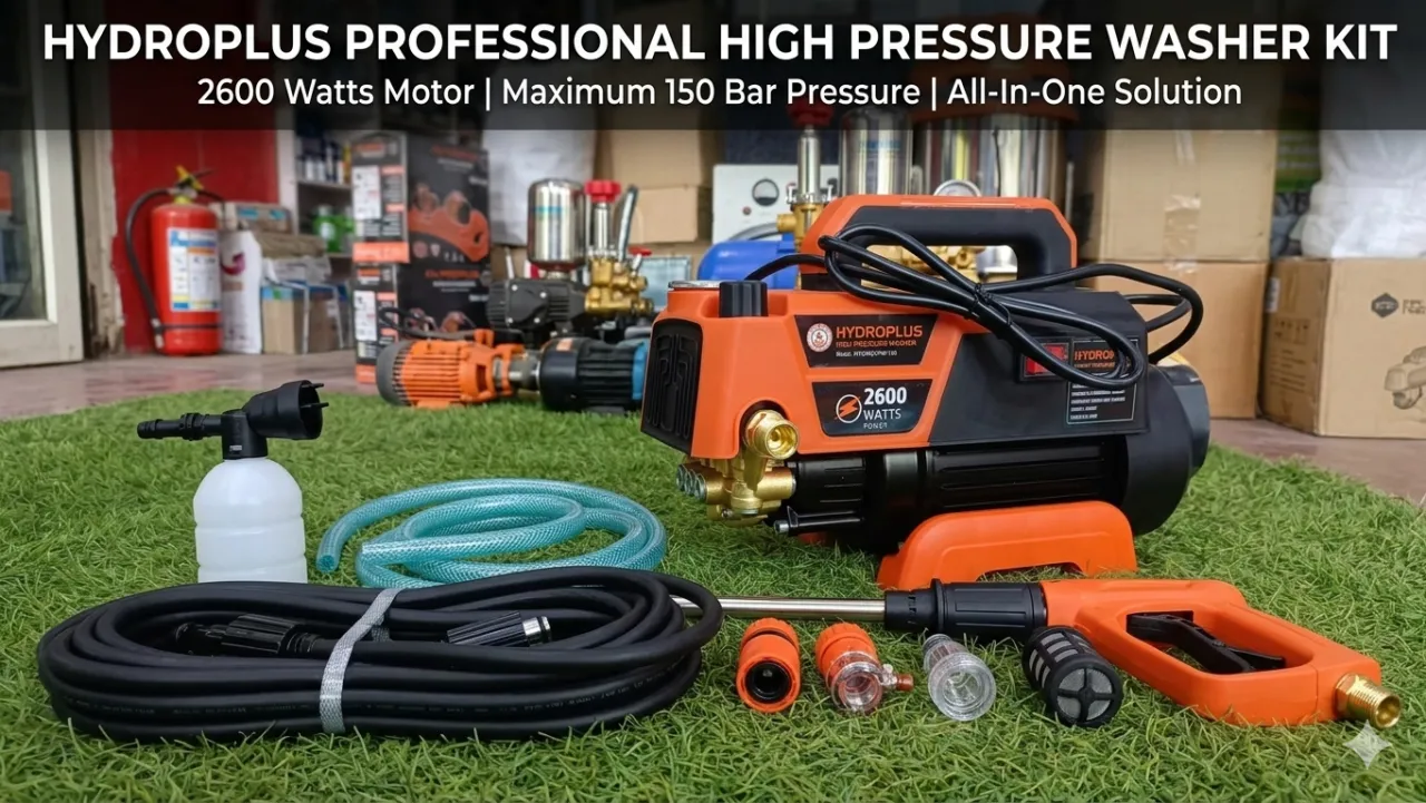 HIGH PRESSURE WASHER PUMP FOR (CAR & BIKE )