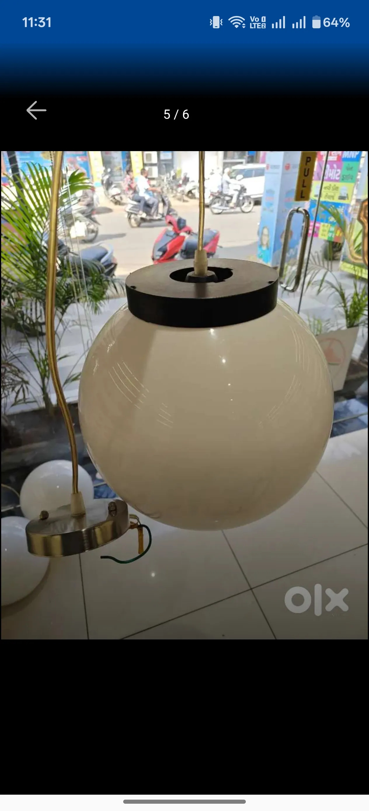 Decor hanging lamp