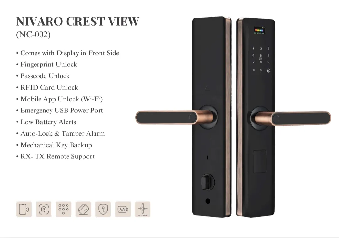 Nivasa smart digital lock 99099 14578 B