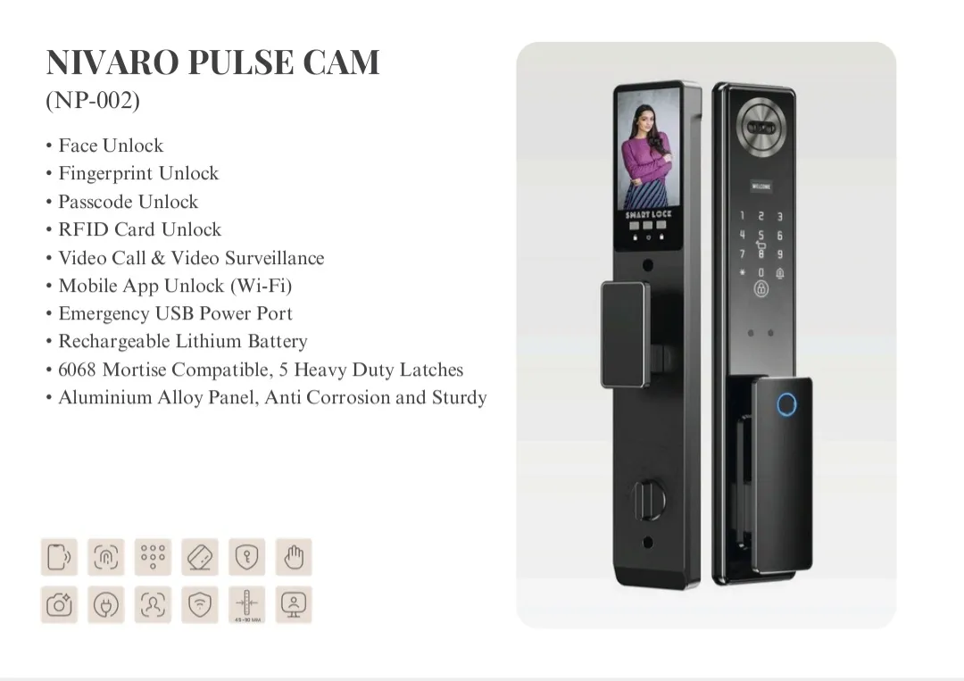 Nivasa smart digital lock 99099 14578 B