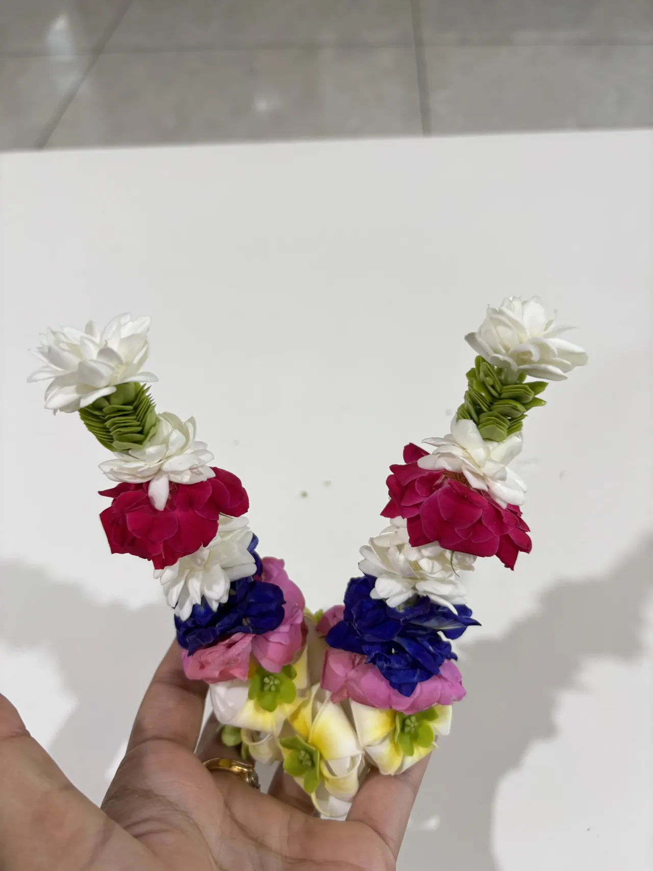 Real flowers Phool Chadi for Thakorji