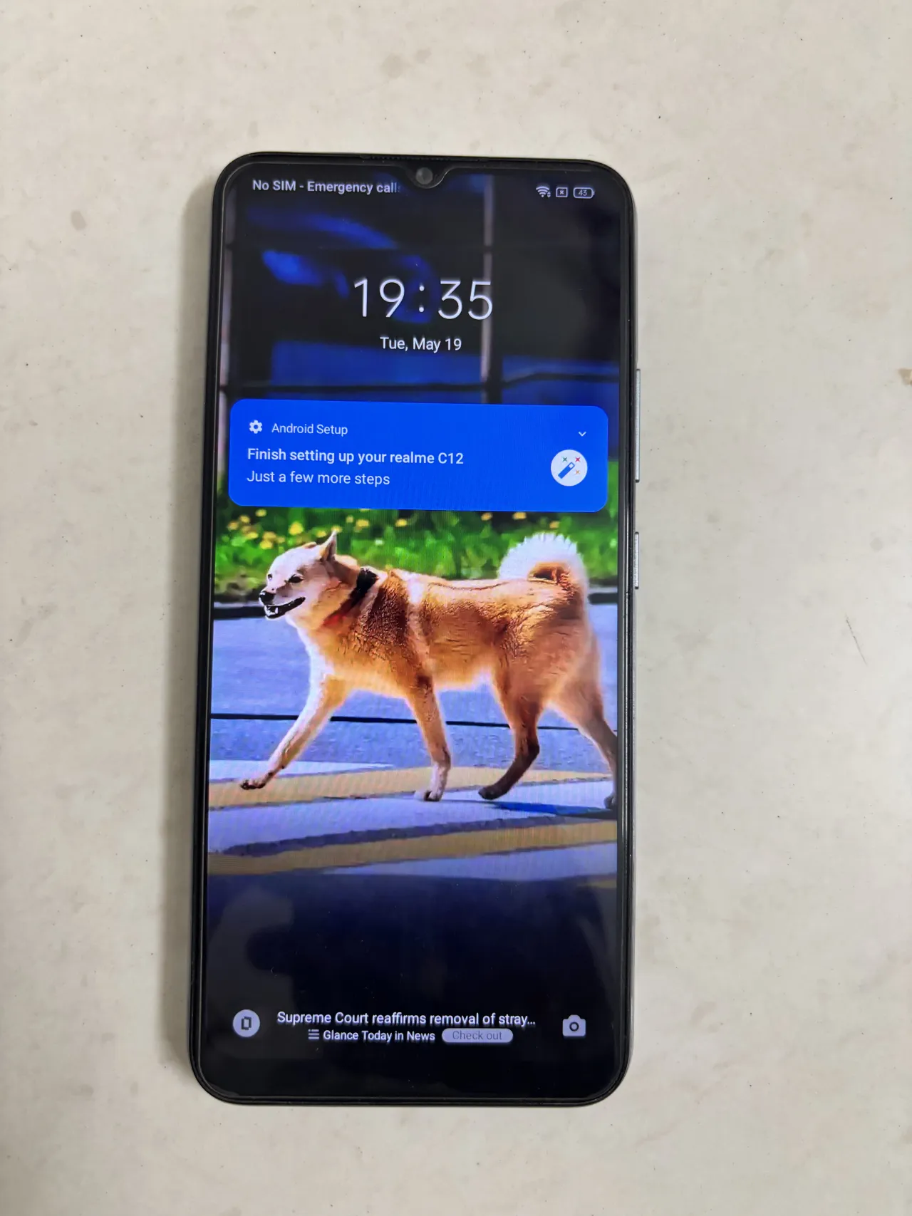 realme c12, 32 GB octra core, 3 GB ram