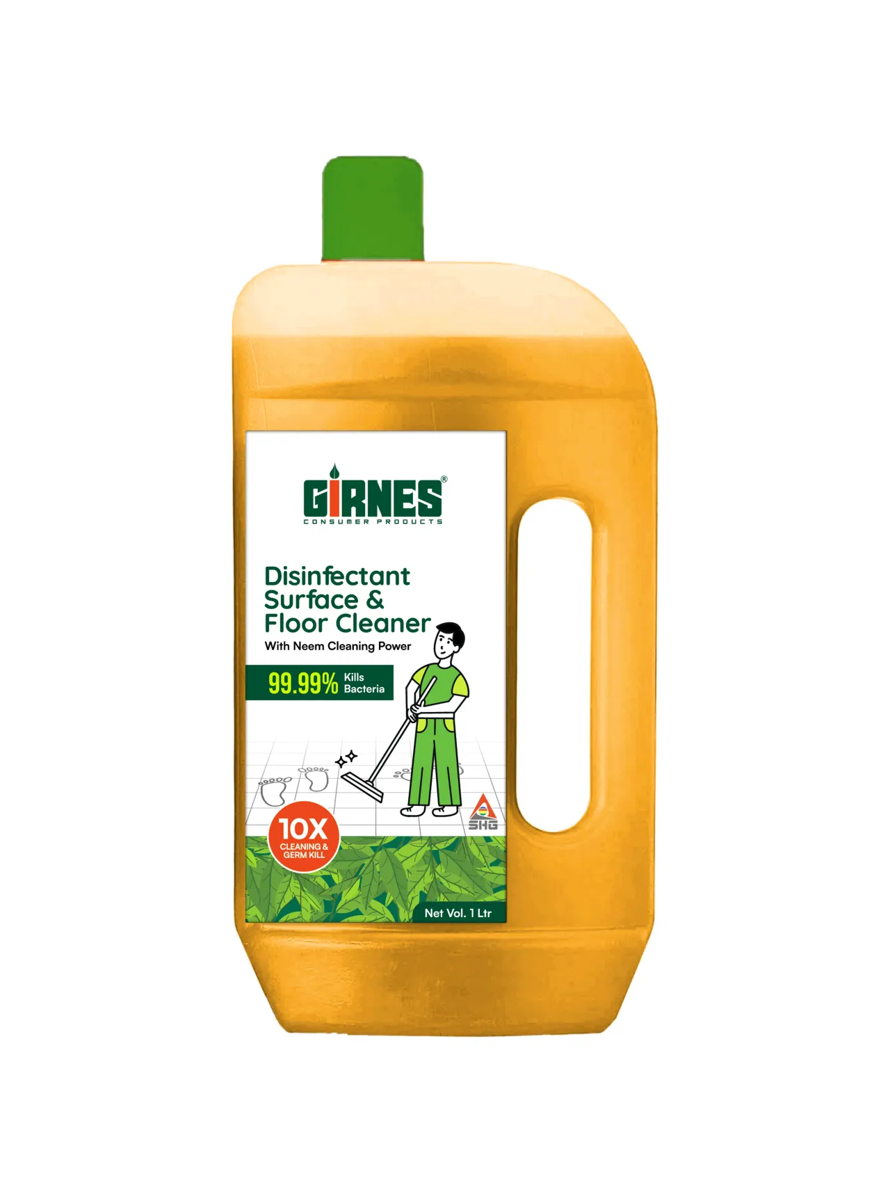Girnes Floor Cleaner- Citurs & Disinfectant Neem 1Ltr