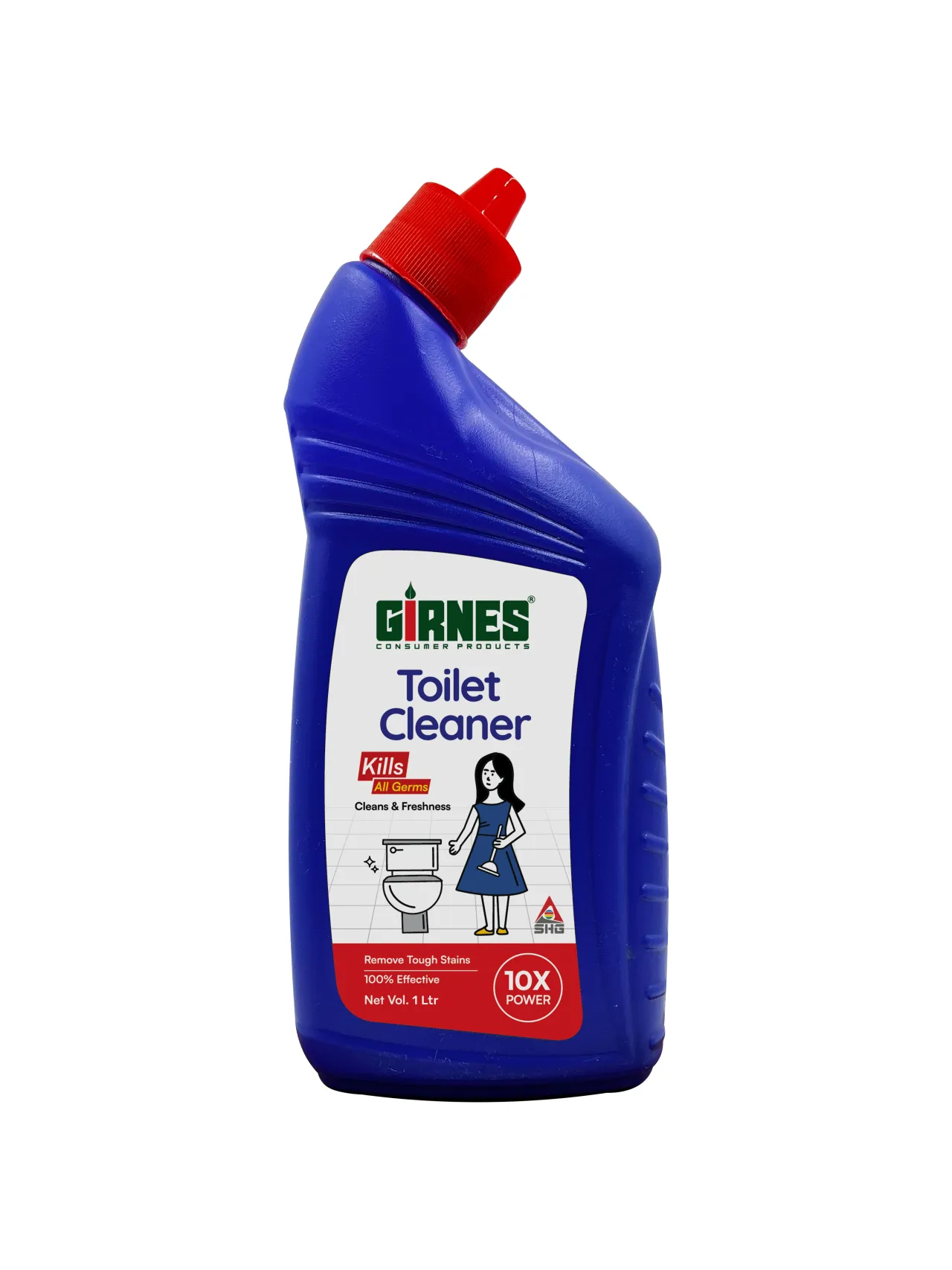 Toilet Clenaer Bule & Rose 1 Ltr