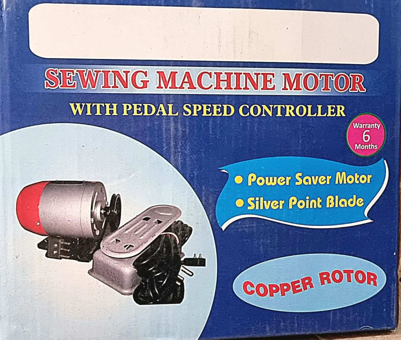 Overlock machine brand new condition with motor