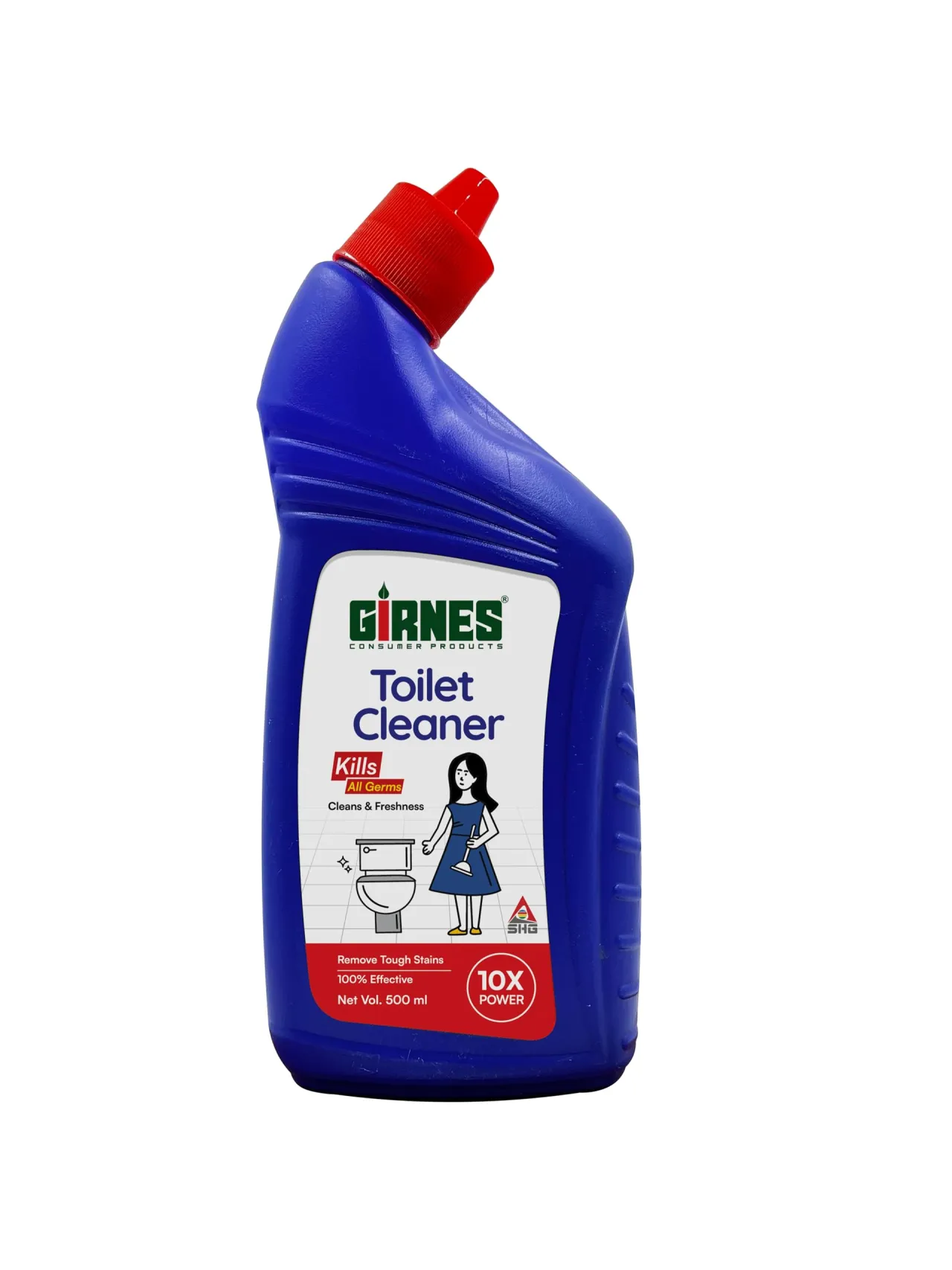 Girnes Toilet Cleaner Blue & Rose 500ml