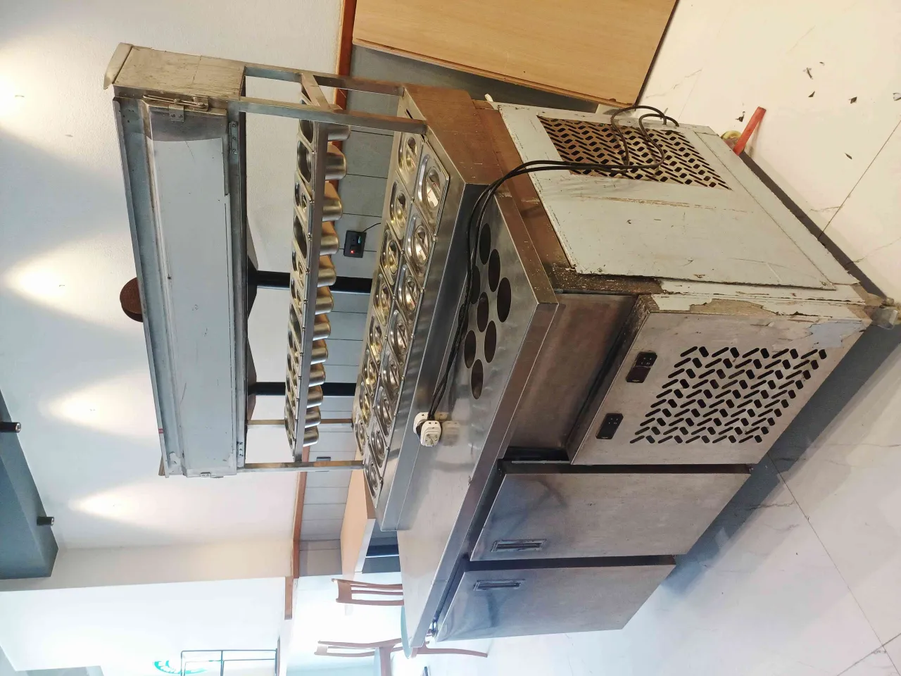 Stainless Steel Refrigerated Topping Counter