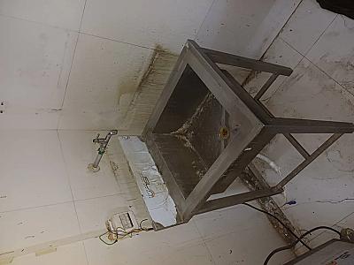 Single Utility commercial kitchen Sink 24x24x30 inch with Backsplash