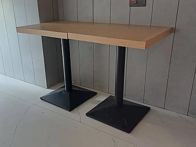 2 Square-4 Round tables + 12 Stool and 1 Bench Best for Restaurant and cafes