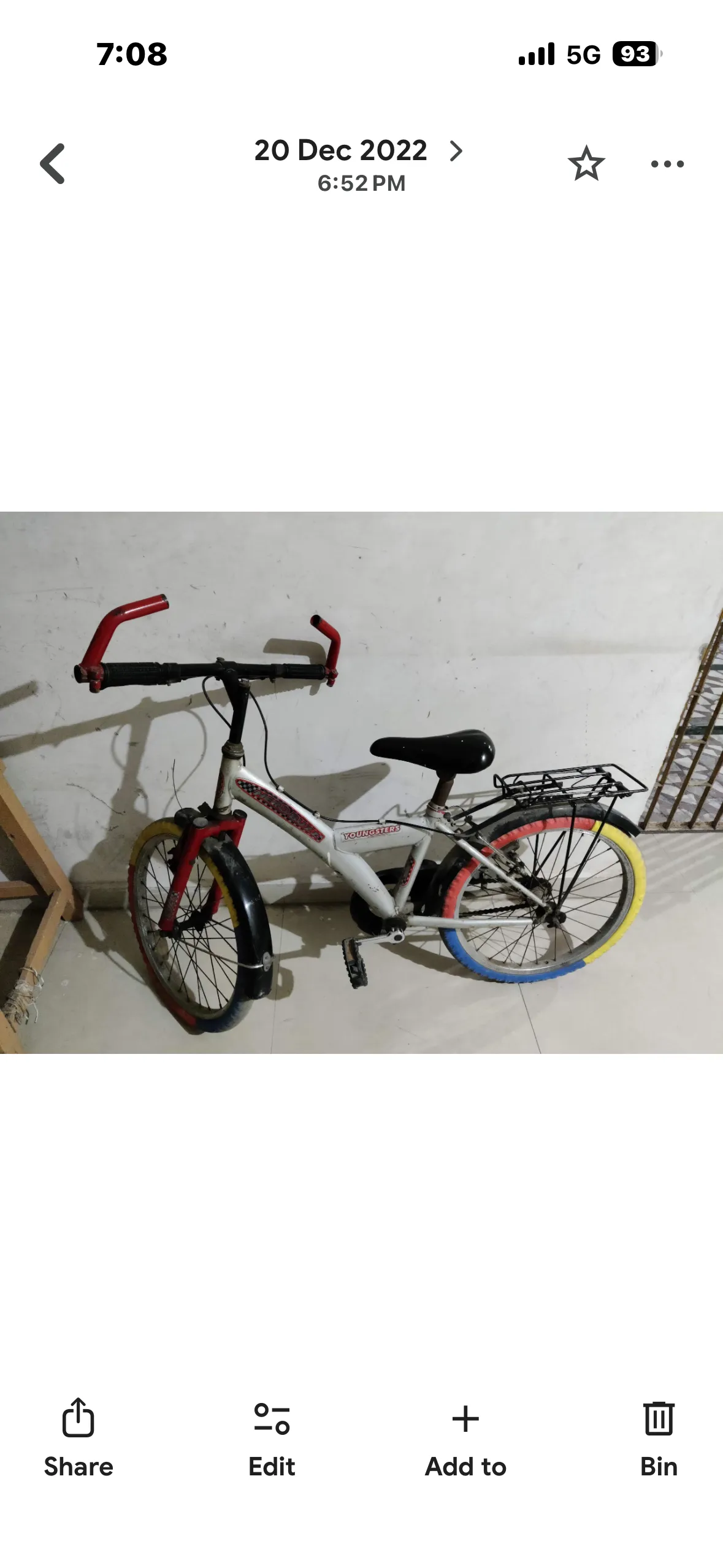 Bicycle for sale