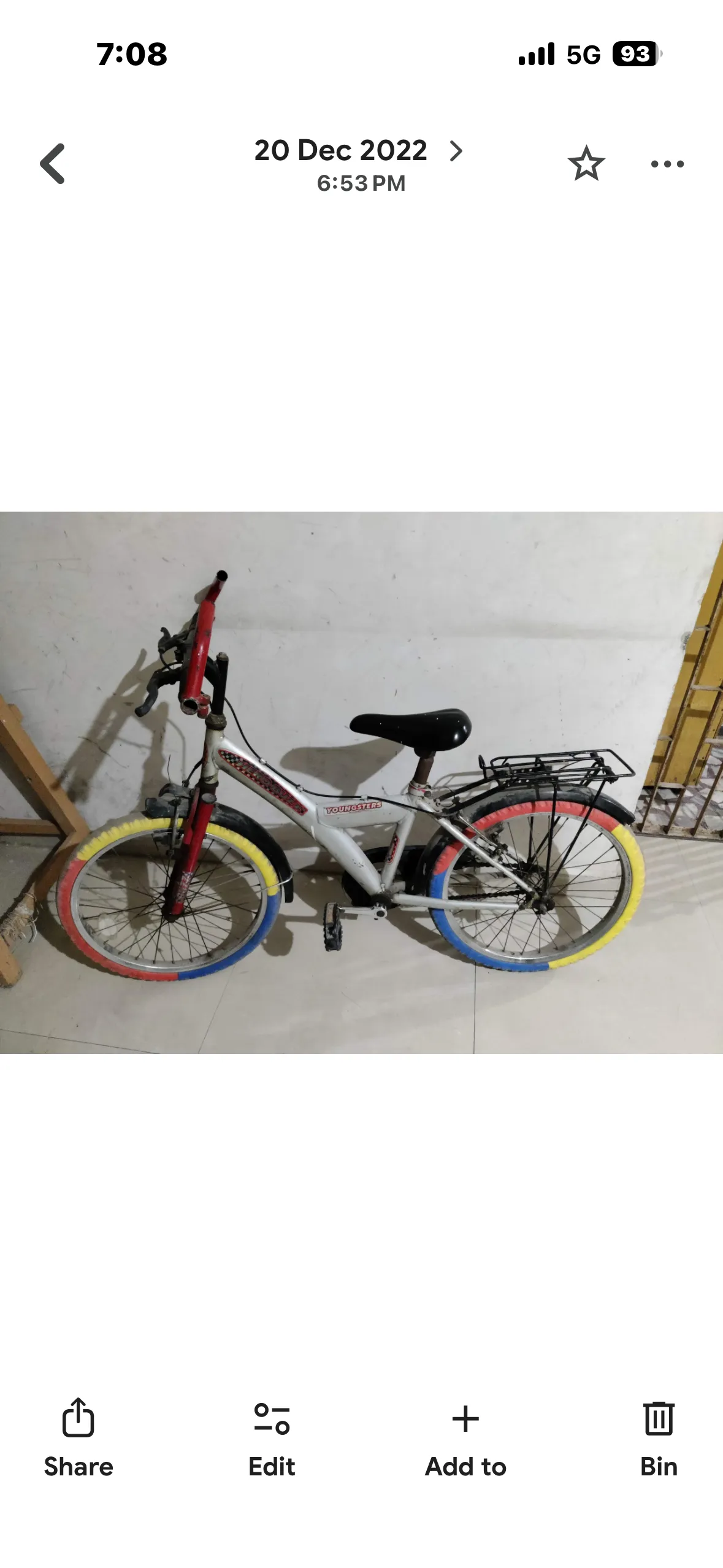 Bicycle for sale