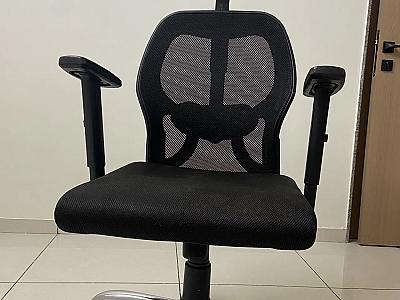 Office Chair with Adjustable Headrest & Armrests