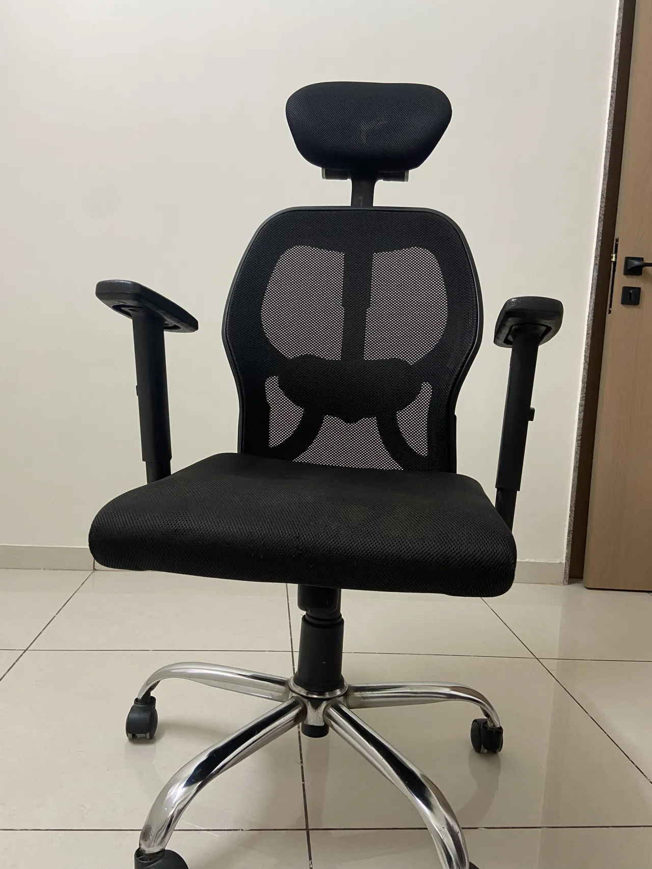 Office Chair with Adjustable Headrest & Armrests