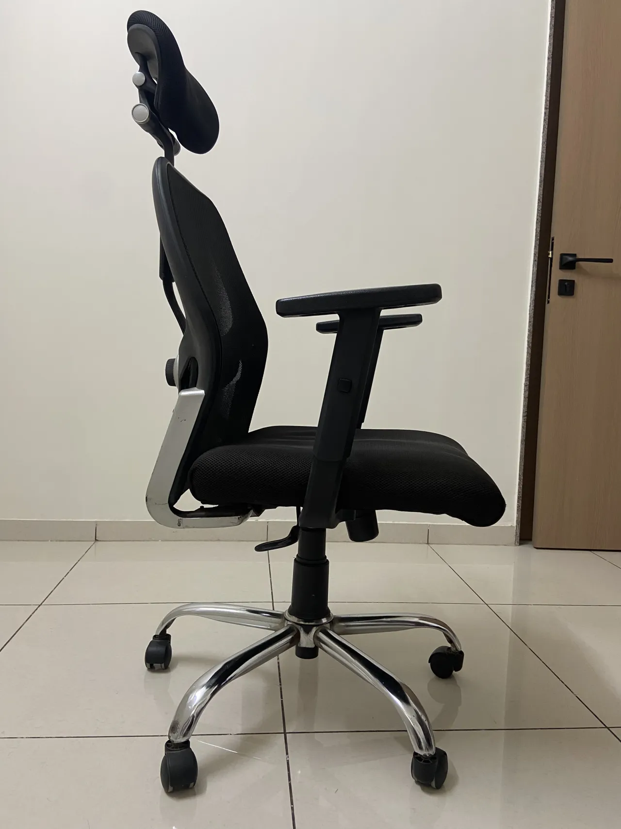 Office Chair with Adjustable Headrest & Armrests