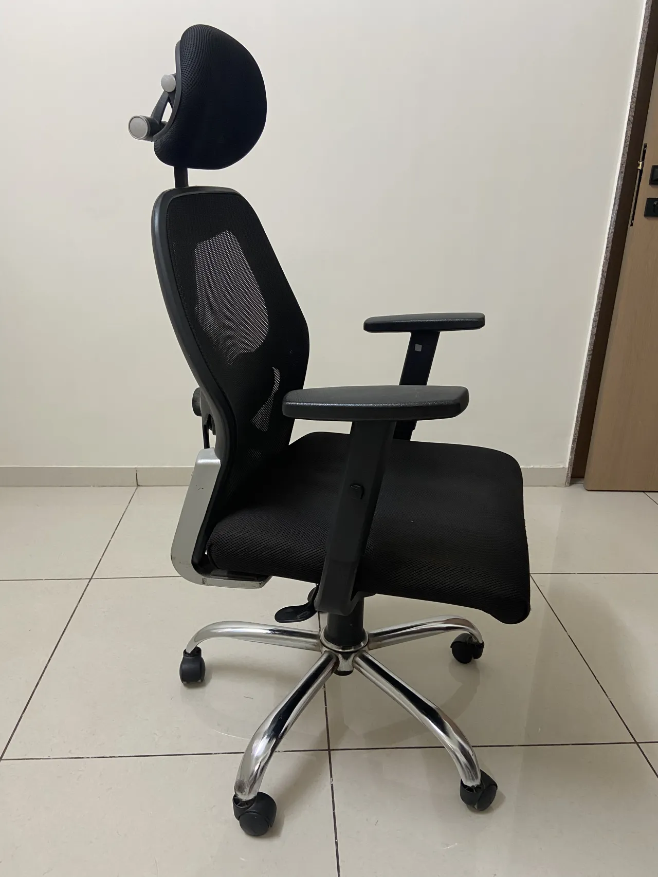 Office Chair with Adjustable Headrest & Armrests