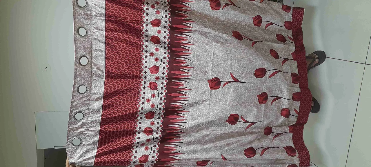 Assorted Window Curtains.