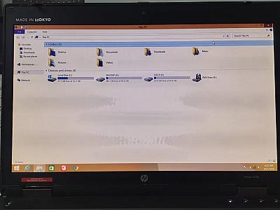 HP laptop i5 display 16.5 inch