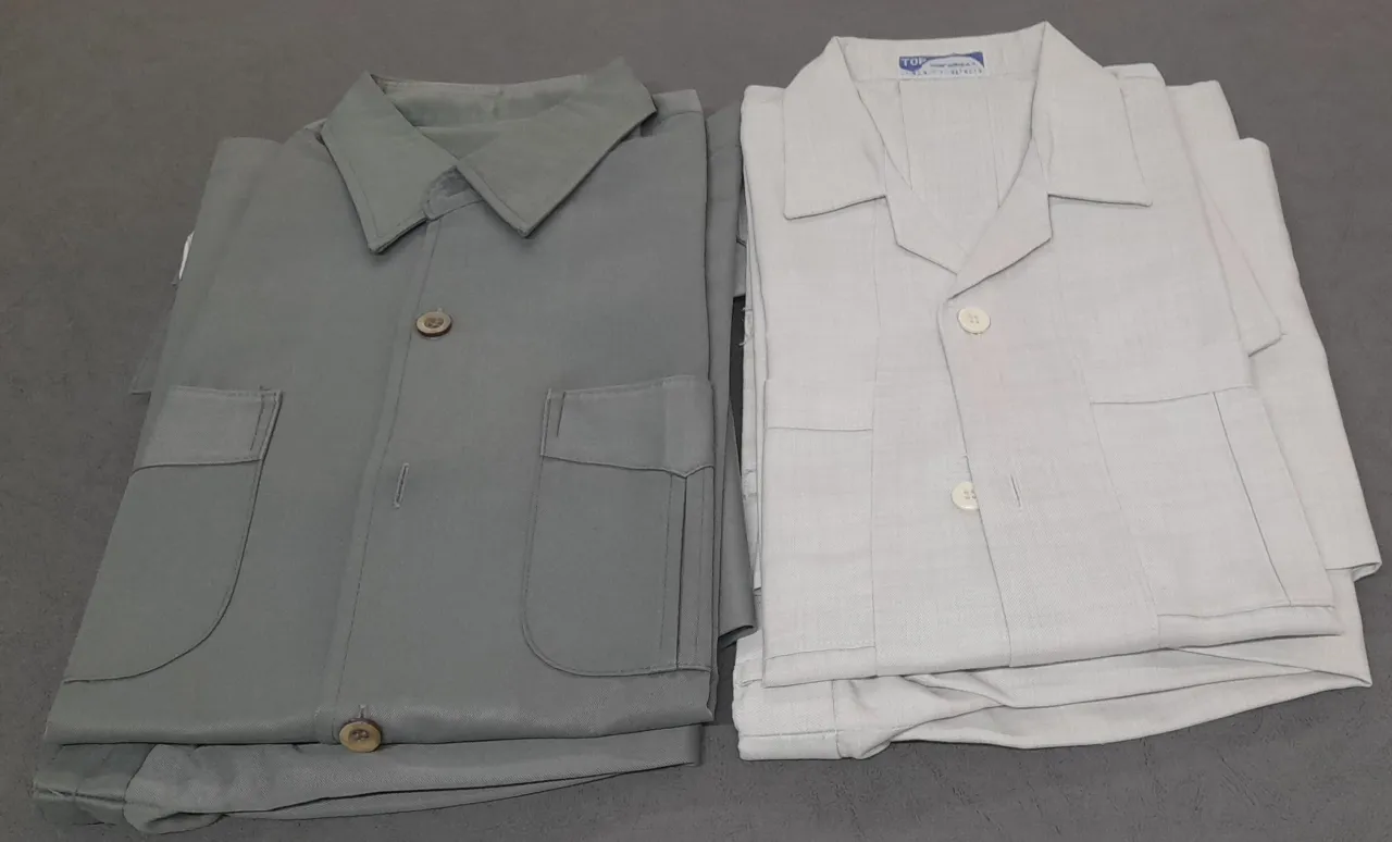 2 Safari suits.