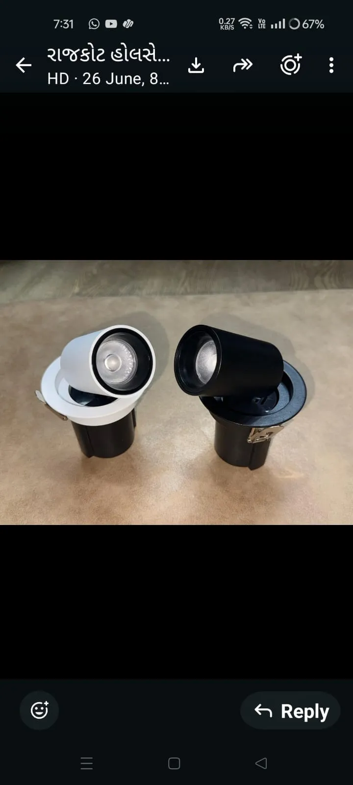 All type pop light available