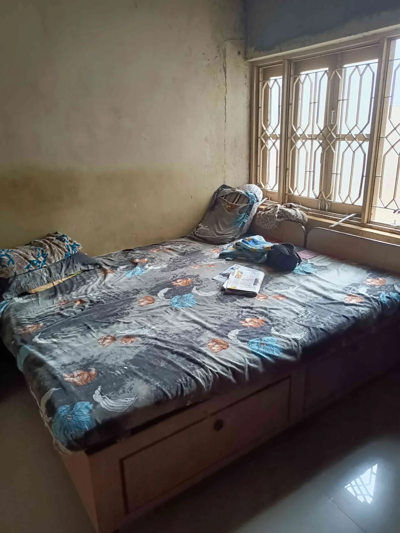 King size combo double and single bed