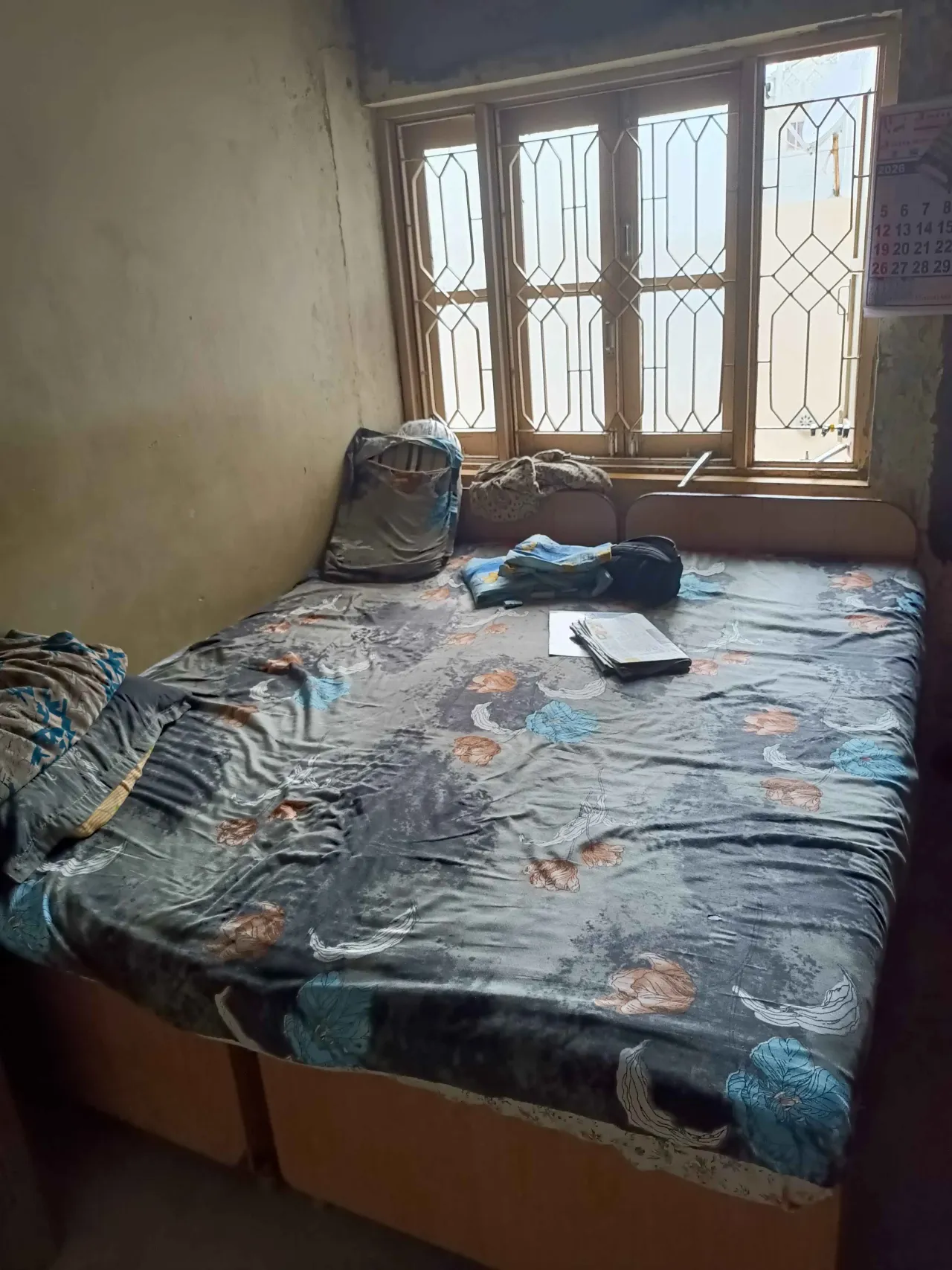 King size combo double and single bed