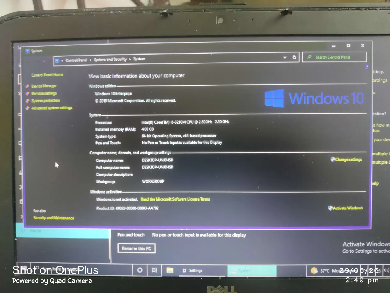 3rd generation laptop dell નું વેચવાનું છે.