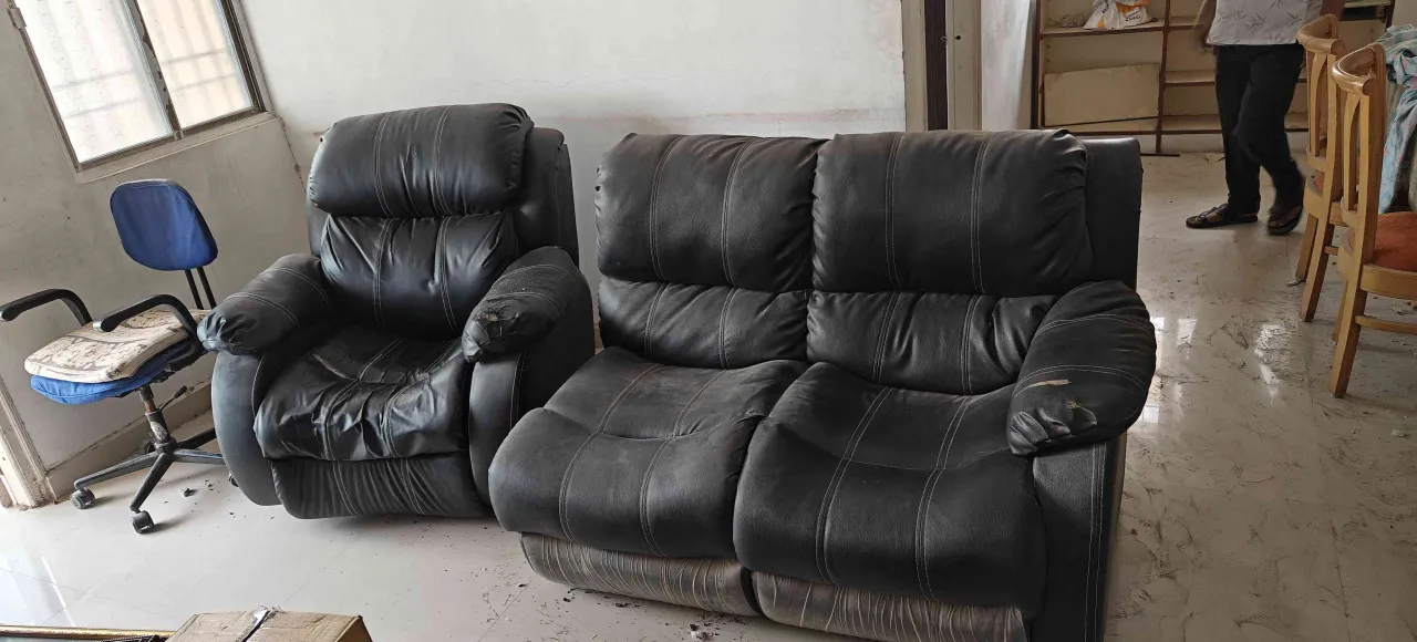 Sofa set 5 sitara + 1 recliner chir